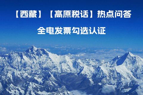 西藏自治區(qū)全電發(fā)票如何勾選認(rèn)證？