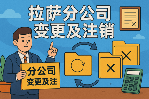 拉薩分公司營業(yè)執(zhí)照及印章遺失，如何辦理變更及注銷？